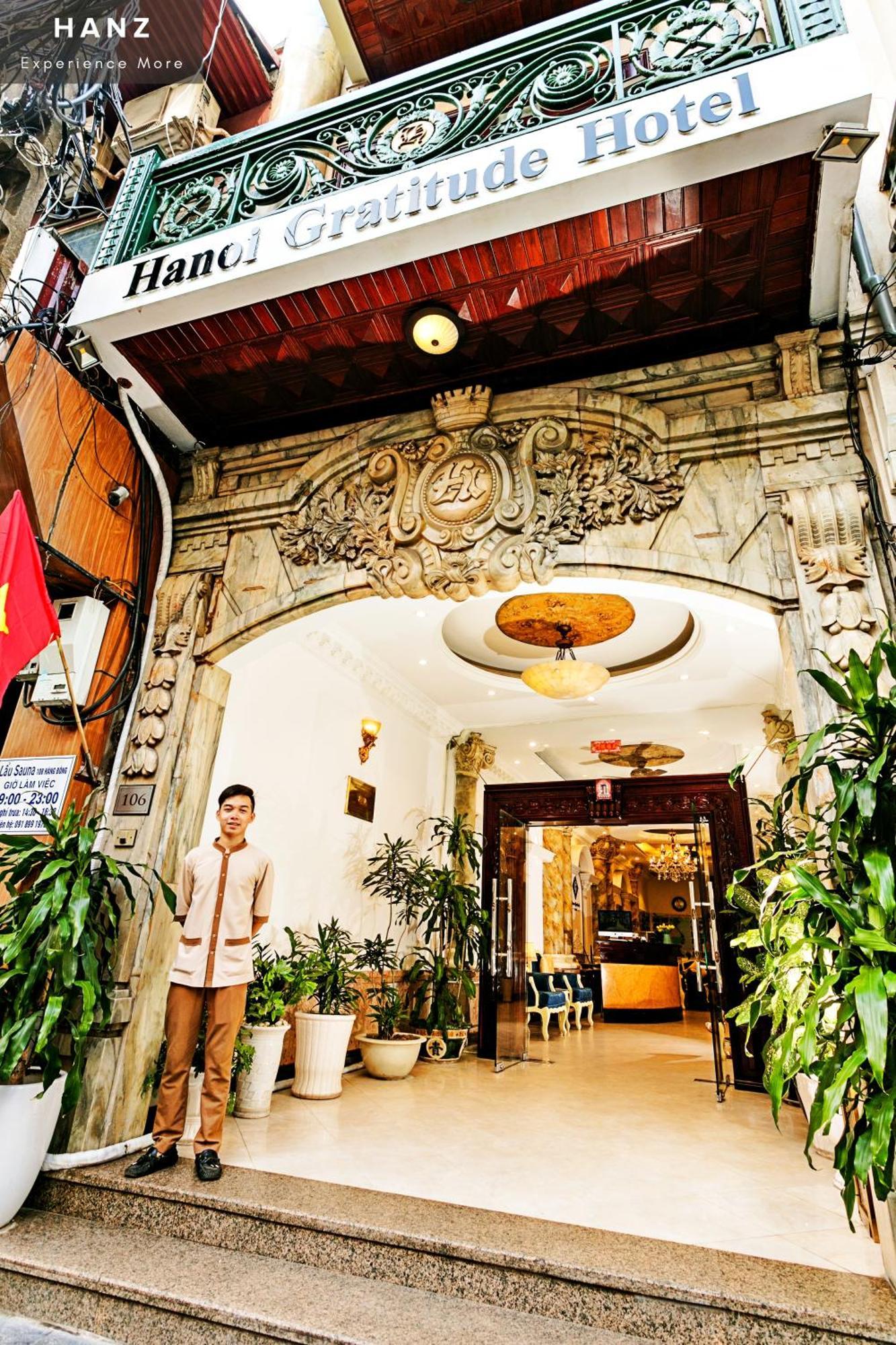 Hanz Ami Central Hotel 30 Hang Cot 河内 外观 照片